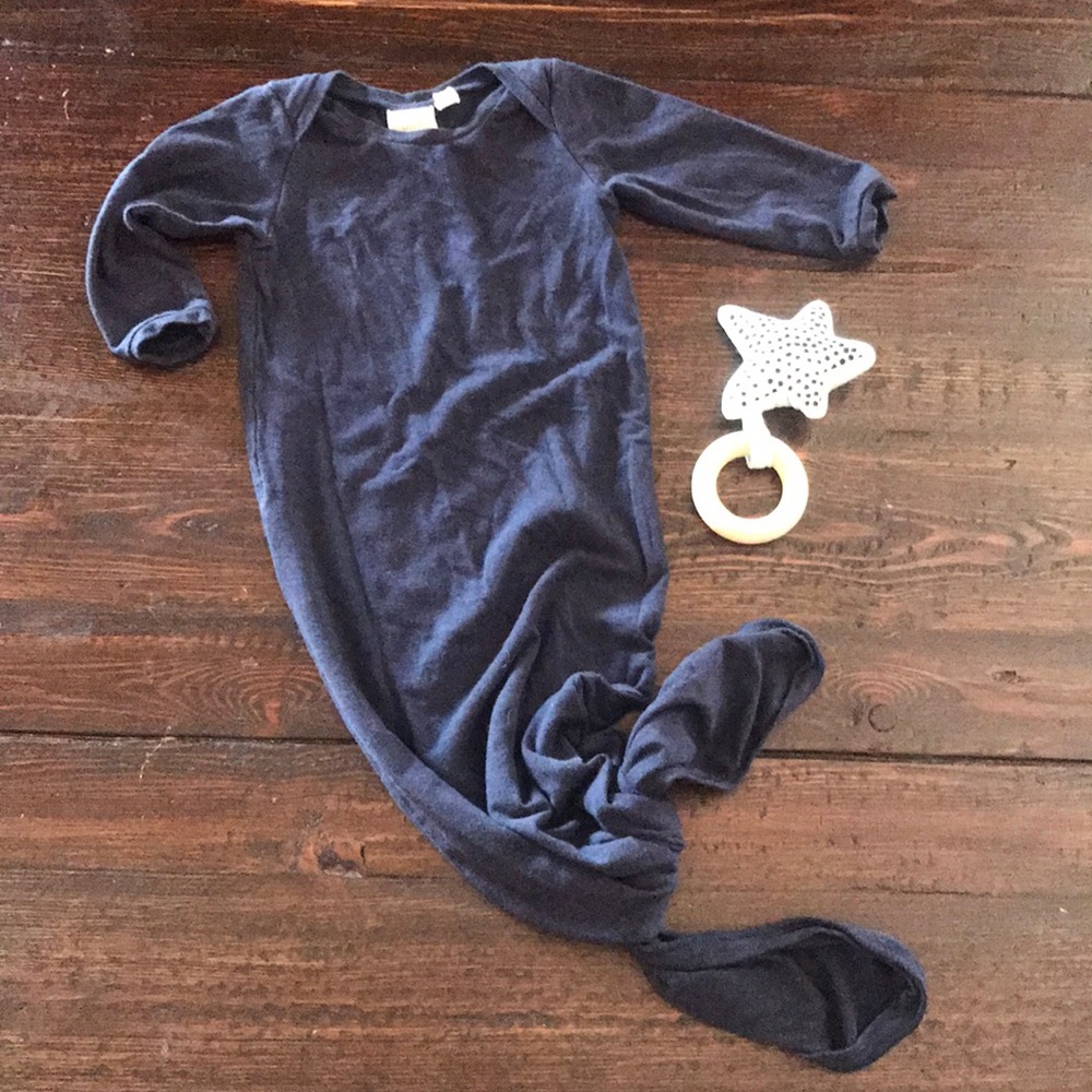 Organic Bamboo Knotted Sleeper (3-6 months)